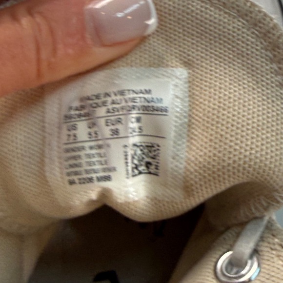 Converse Chuck Taylor Platform High Top White Size 7.5 Women Canvas - Picture 5 of 8